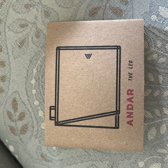 NWT ANDAR The Leo Wallet/Dark Brown - Picture 4 of 7